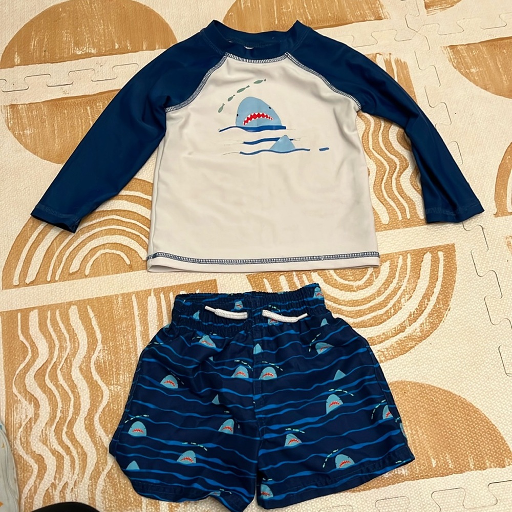 Floatimini - boys swimsuit with rashguard